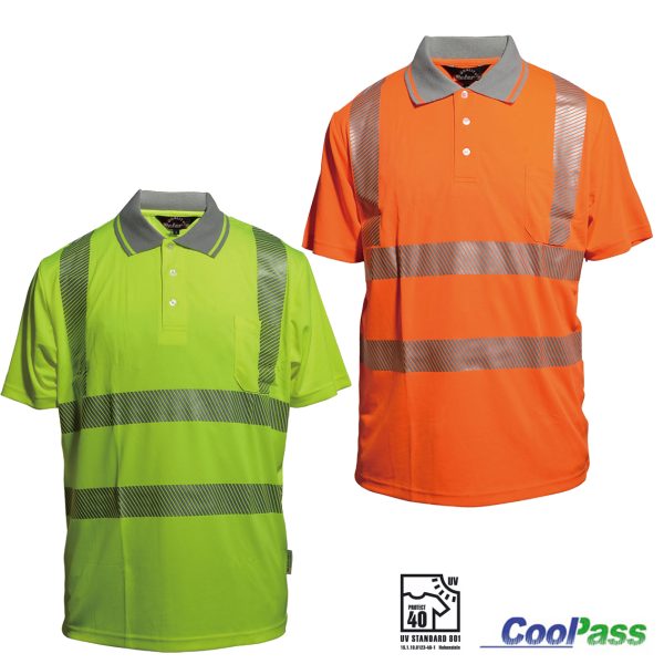 Polo-Shirt 531 CoolPass EN ISO 20471