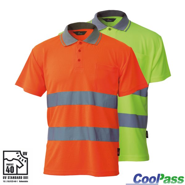 Polo-Shirt CoolPass 533 EN ISO 20471