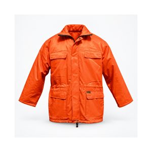 Peter’s Winterjacke ORANGE mit Teddyfutter | Warm & robust