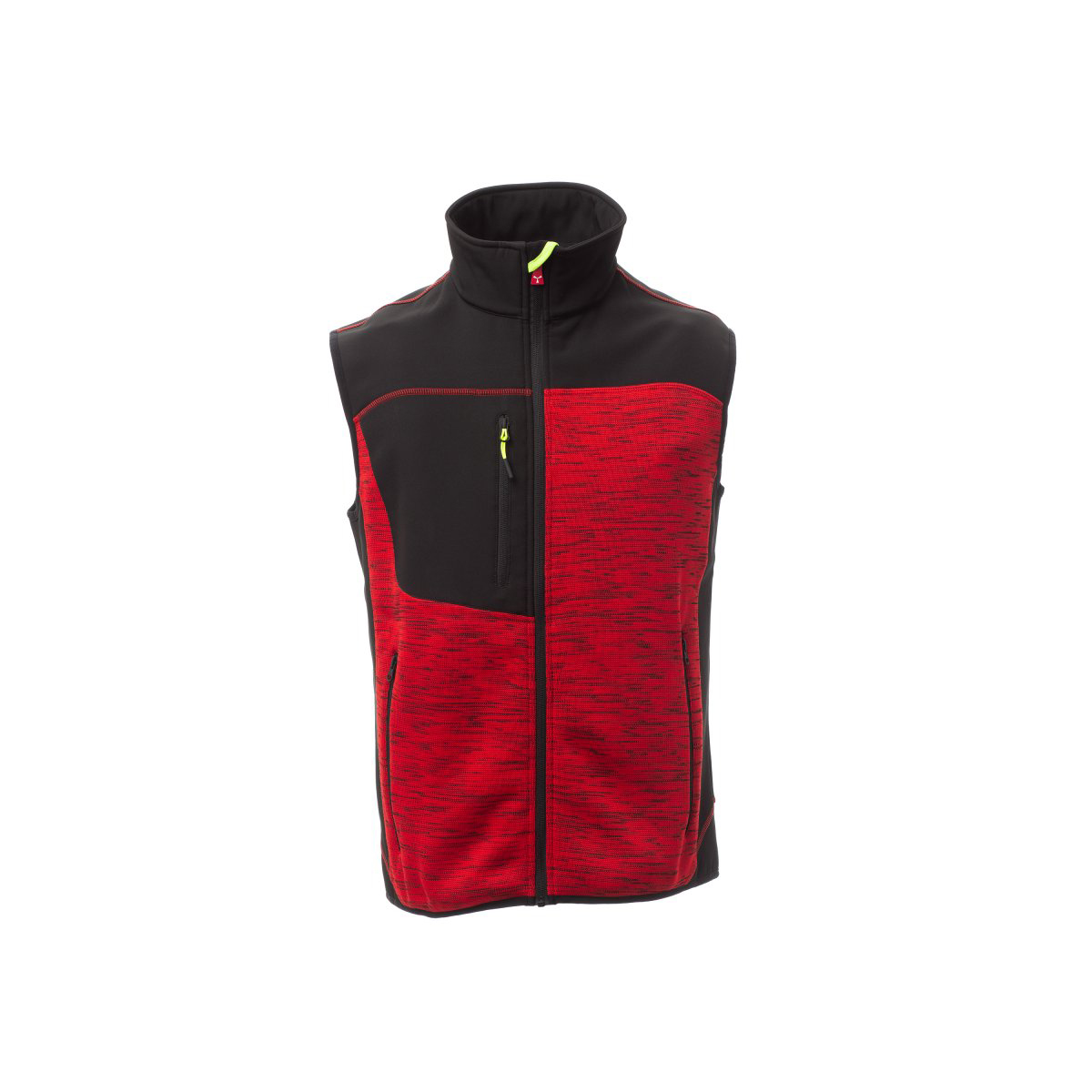 Strick-Softshell Weste TOUR – leichte & funktionale Herrenweste – Bild 4