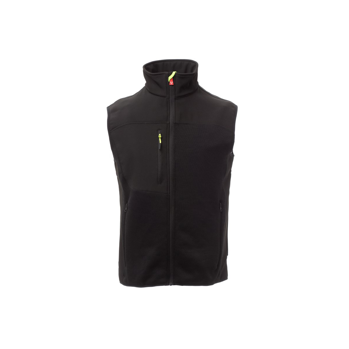Strick-Softshell Weste TOUR – leichte & funktionale Herrenweste – Bild 2
