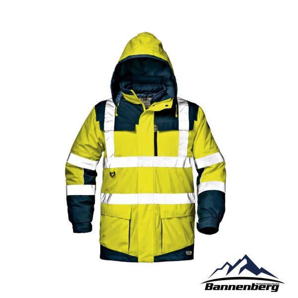 HI VIZ Winterjacke 4-in-1 CTX - Warnschutzjacke für maximale Sicherheit – Bild 3