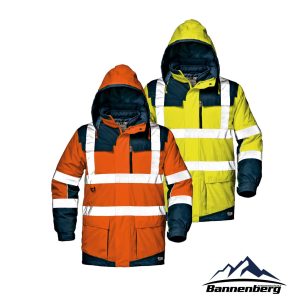 HI VIZ Winterjacke 4-in-1 CTX - Warnschutzjacke für maximale Sicherheit